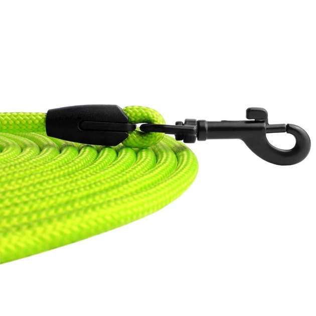 Поводок для собак ТМ Barksi Active тренировочный (длина - 5,15м, диаметр - 0,7см), салатовый 3