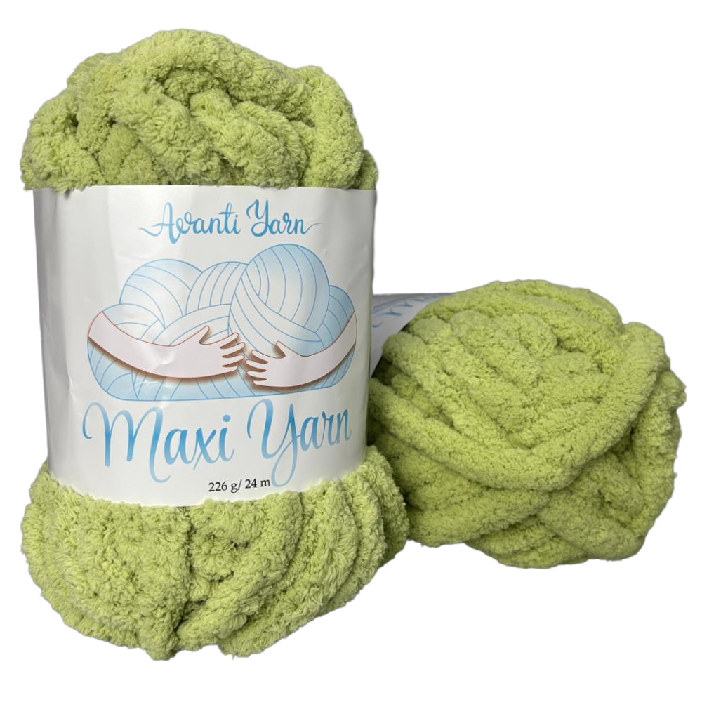 Пряжа мікрополіестер 14-0216 Фісташка, 24 м, TM "Avanti Yarn Maxi"