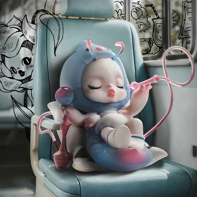 Игрушка-сюрприз с коллекционной фигуркой Skullpanda серии Everyday Wonderland, SPE-01 4