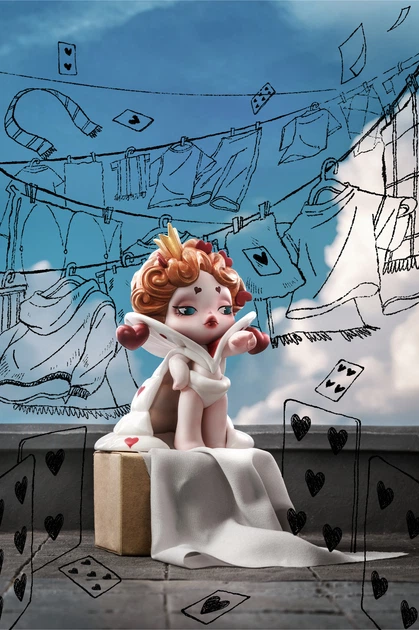 Игрушка-сюрприз с коллекционной фигуркой Skullpanda серии Everyday Wonderland, SPE-01 10