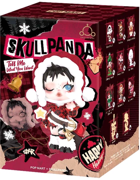 Игрушка-сюрприз с коллекционной фигуркой Skullpanda серии Tell Me What You Want, SPTW-01