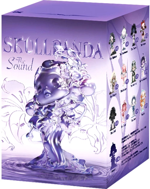 Игрушка-сюрприз с коллекционной фигуркой Skullpanda серии The Sound, SPSS-01