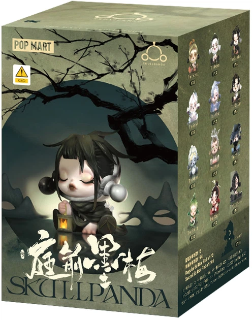 Игрушка-сюрприз с коллекционной фигуркой Skullpanda серия The Ink Plum Blossom, SPB-01