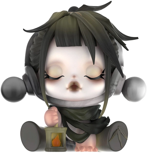 Игрушка-сюрприз с коллекционной фигуркой Skullpanda серия The Ink Plum Blossom, SPB-01 3