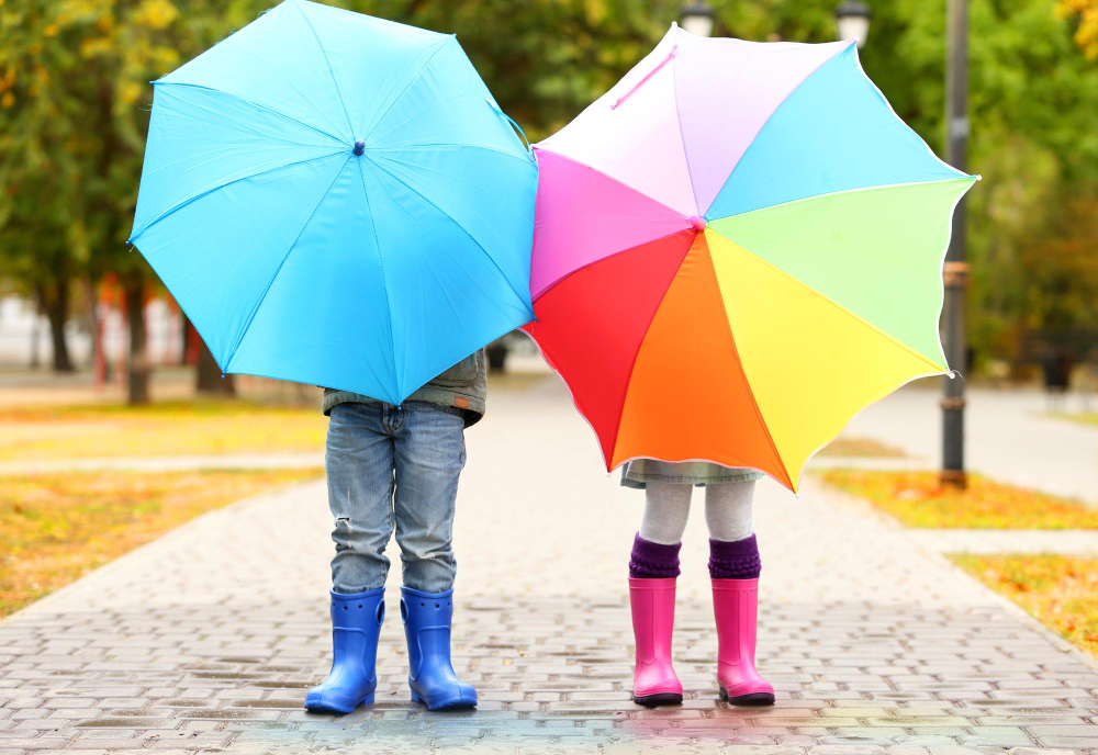 Яскраві та надійні дитячі парасолі