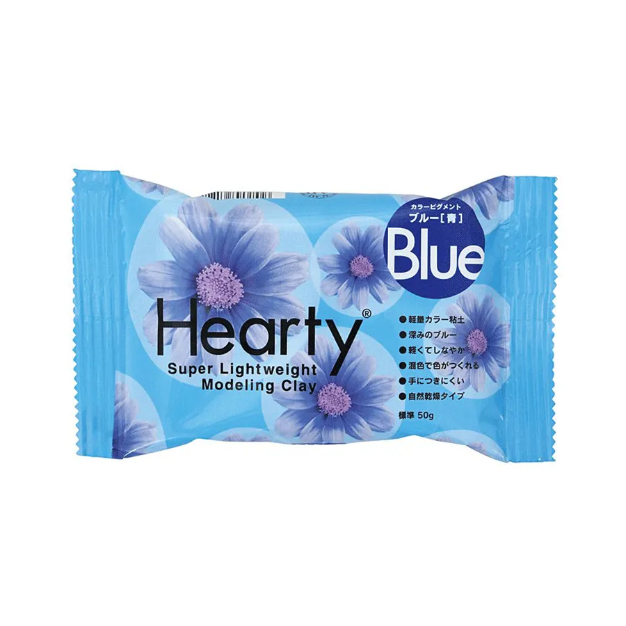 Пластика самозастигаюча Hearty, Блакитна, 50 г, Padico