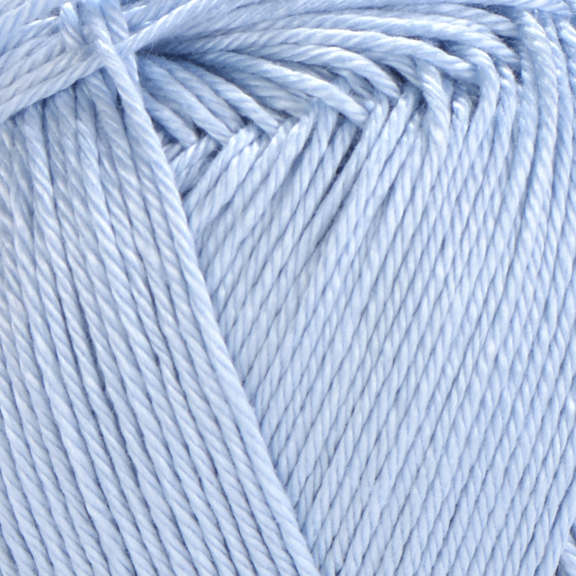 Пряжа 100% хлоппок мерсеризованный, 4917 Блакитний, 169 м,TM YarnArt Begonia 1