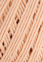 Пряжа 7564 Персиковий (100% бавовна ,70 г, 178 м, 6 мот. в уп), ТМ "Amigurumi Slim" 1