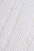 Пряжа 8001 Білий (100% бавовна ,70 г, 178 м, 6 мот. в уп), ТМ "Amigurumi Slim" 1