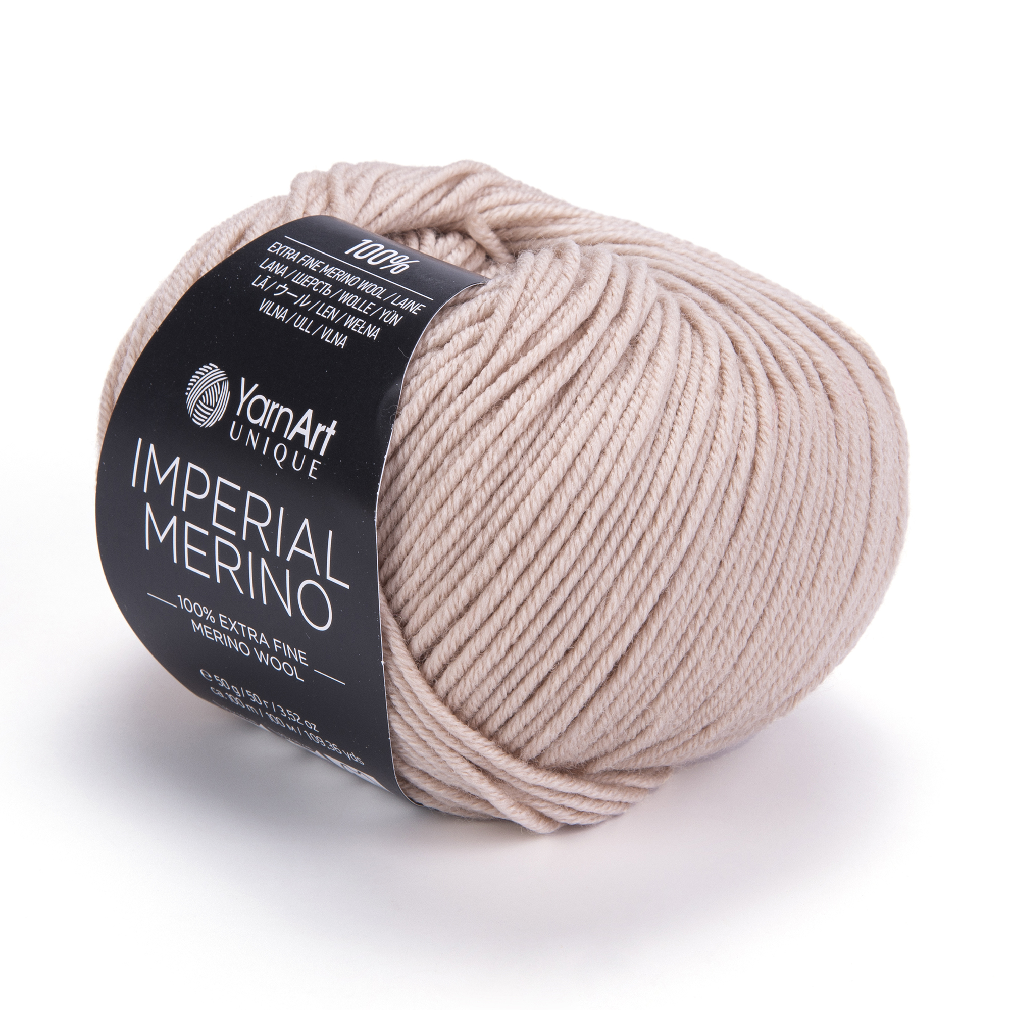 Пряжа мериносова вовна 3306 - Cвітлий беж, ТМ Yarn Art - Imperial Merino