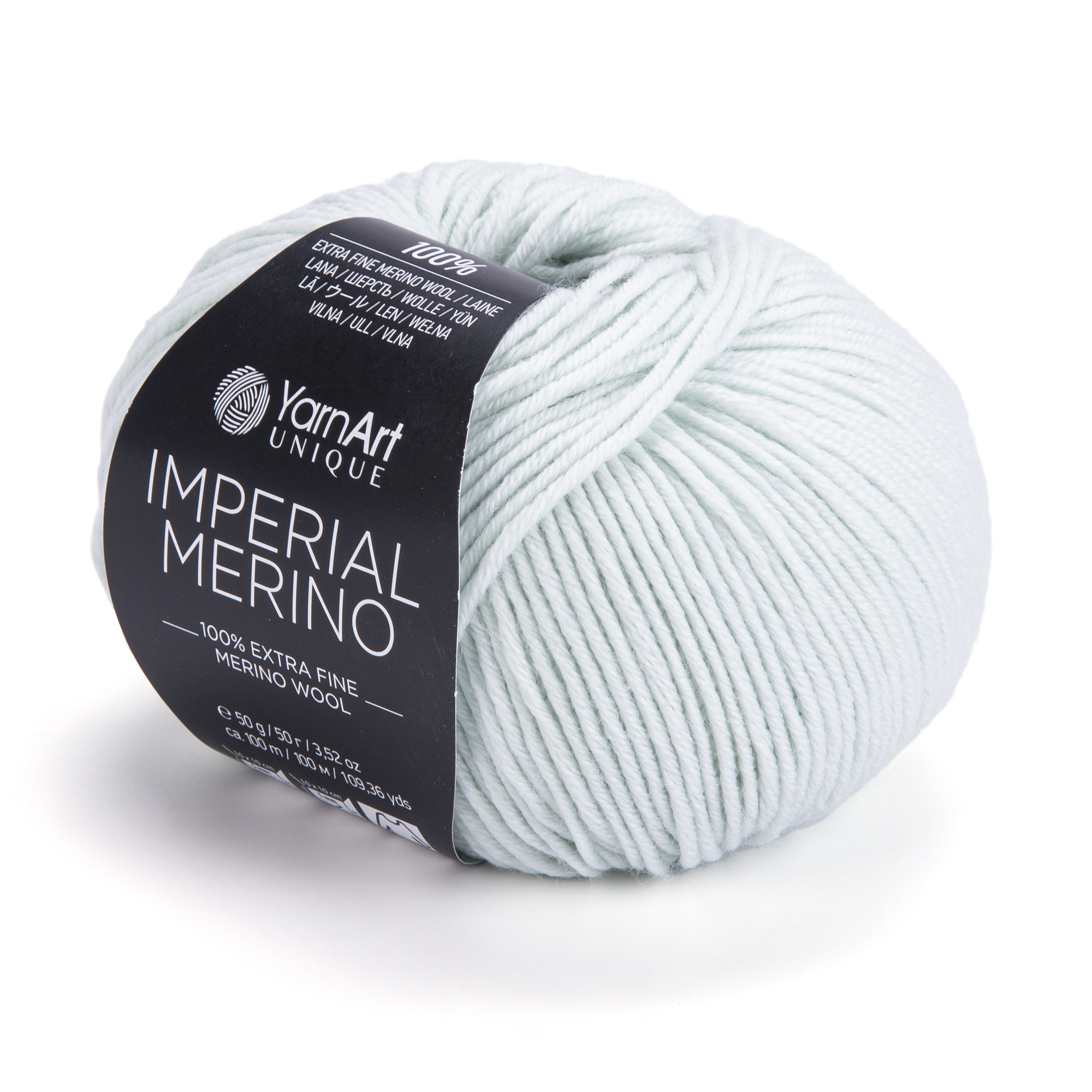 Пряжа мериносова вовна 3328 - Cвітлий ментол, ТМ Yarn Art - Imperial Merino
