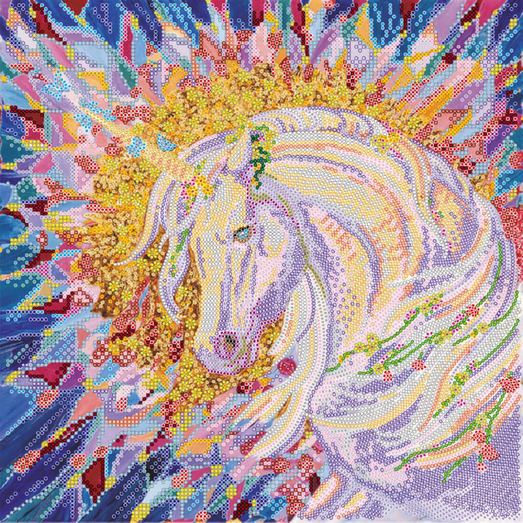 Схема для вышивки бисером "Вестник счастья", AC-356