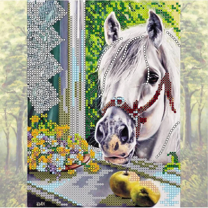 Схема для вышивки бисером "Угощение", AC-095