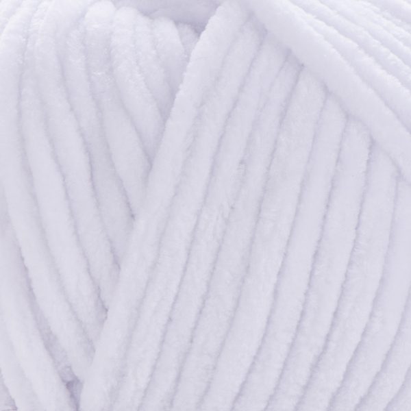 Пряжа мікрополіестер 741 Білий, 120 м,TM YarnArt Dolce 1