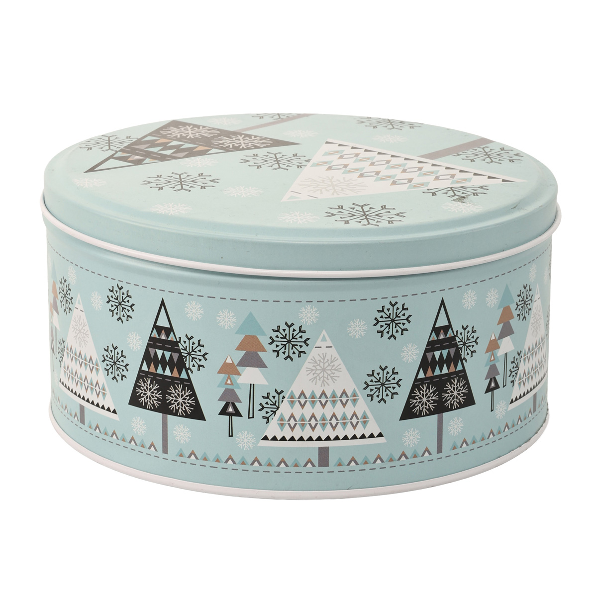 Подарунк. коробка бляшана сер., 6-1908-035