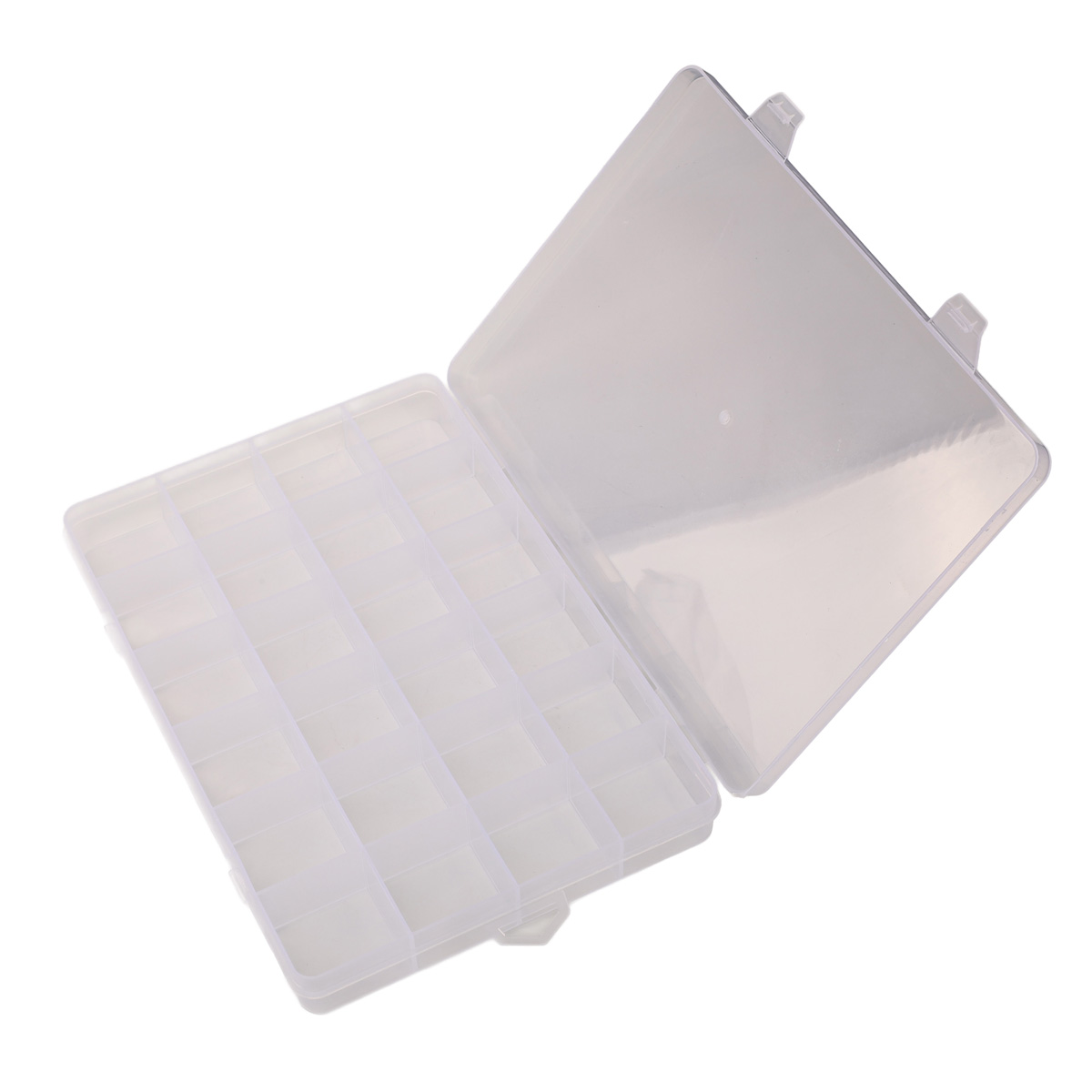 Органайзер для рукоділля, ORG-005, 24 комірки, з замком, з підвісом, 19,5х13,5х2 1