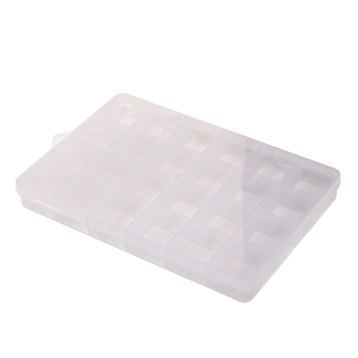 Органайзер для рукоділля, ORG-005, 24 комірки, з замком, з підвісом, 19,5х13,5х2