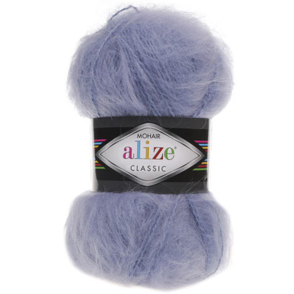 Пряжа мохер 40 Блакитний, ТМ Alize - Mohair Classic