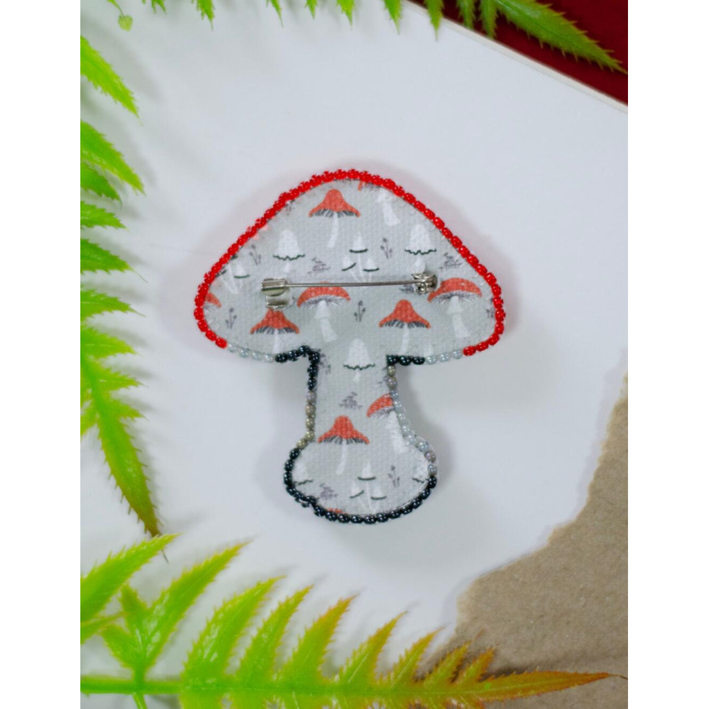 Набор для вышивки бисером украшения на натуральном художественном холсте "Запретная красота", AD-241 3