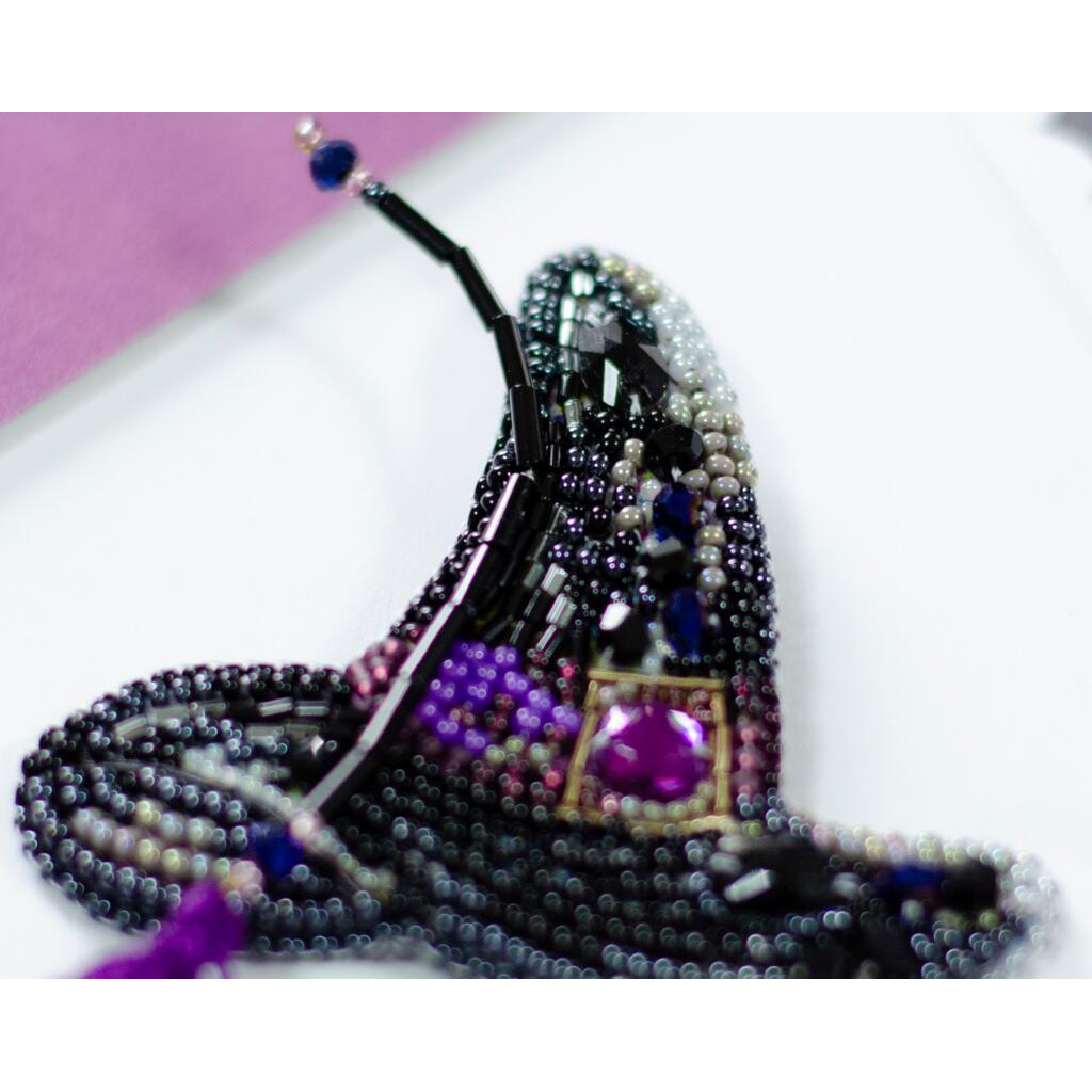 Набор для вышивки бисером украшения на натуральном художественном холсте "Колдовские дела", AD-243 1