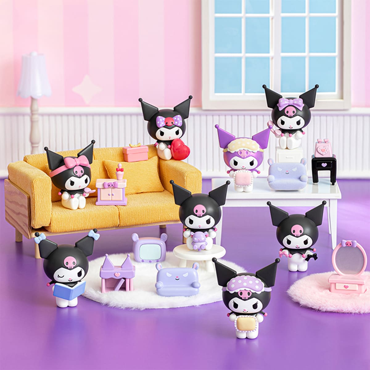 Фигурка-сюрприз Pop Top KUROMI – ПРАЗДНИЧНОЕ НАСТРОЕНИЕ (свет, в асс.), 25WH-001 7