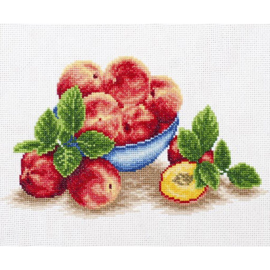 Набор для вышивания мулине "Персиковый блюз" М-0869, ТМ "ВДВ"