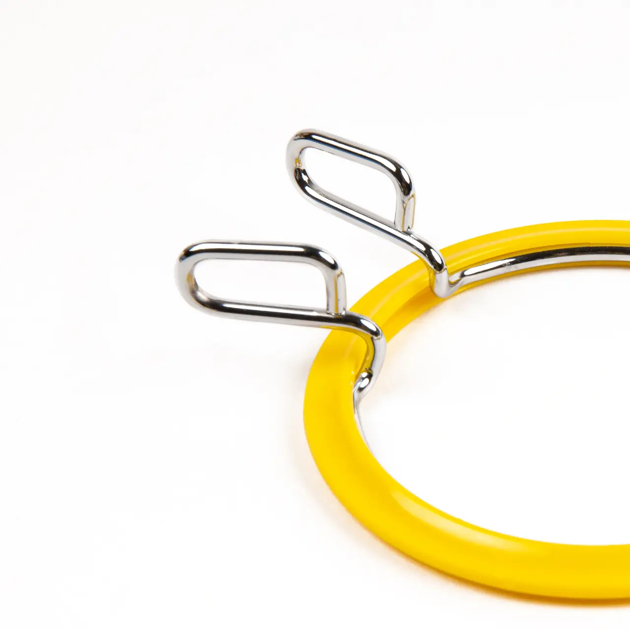 П`яльці пружинні для вишивання та штопки "Nurge", d=58 мм, 160-3, жовті,  ТМ "Чарівна мить" 3