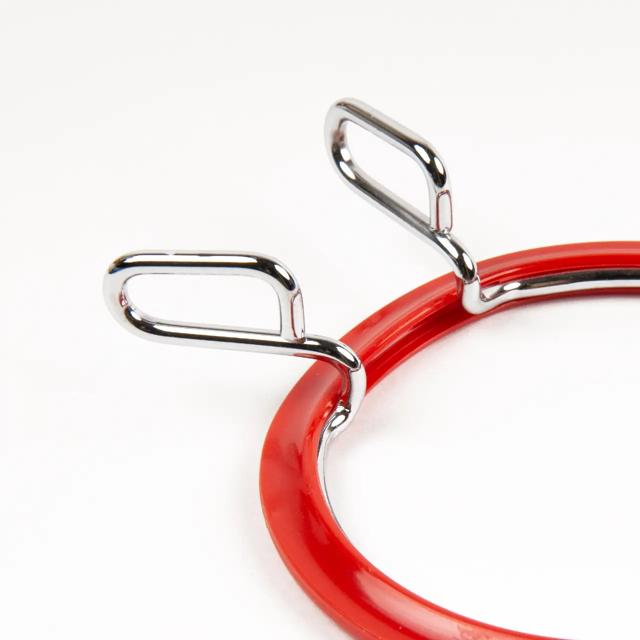 П`яльці пружинні для вишивання та штопки "Nurge", d=58 мм, 160-3, червоні,   ТМ "Чарівна мить" 3