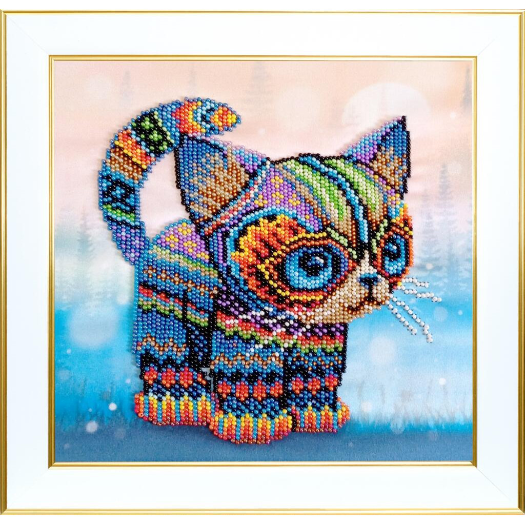 Набор для вышивания "Цветной котенок", ТН-1394, ТМ "ВДВ"