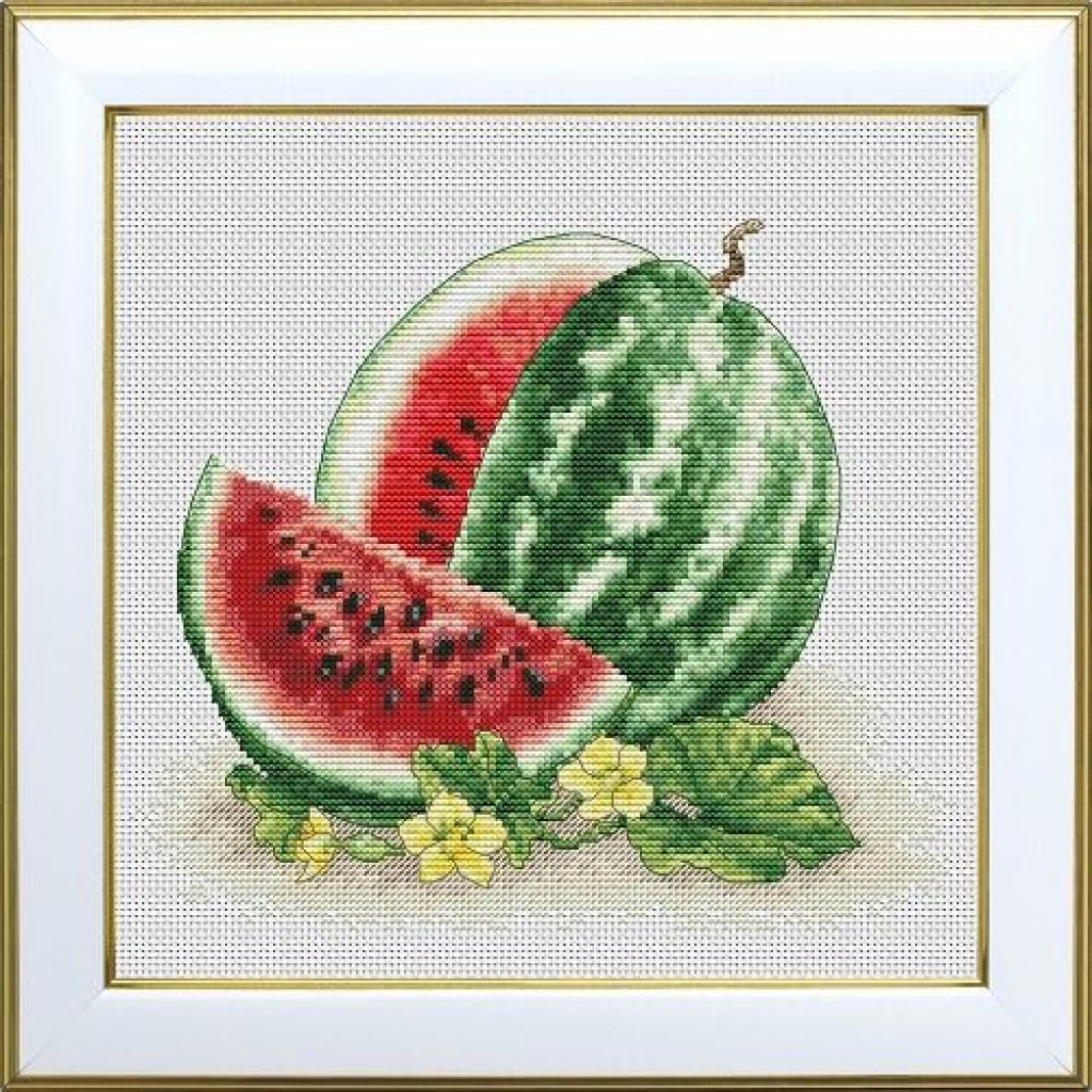 Набор для вышивания мулине "Арбуз" М-0313, ТМ "ВДВ"