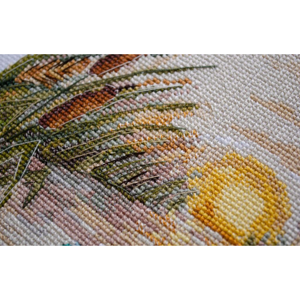 Набор для вышивания крестиком "Вечерний заплыв", AH-259 3