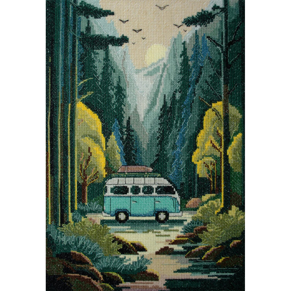 Набір для вишивання хрестиком "Жага пригод", AH-198