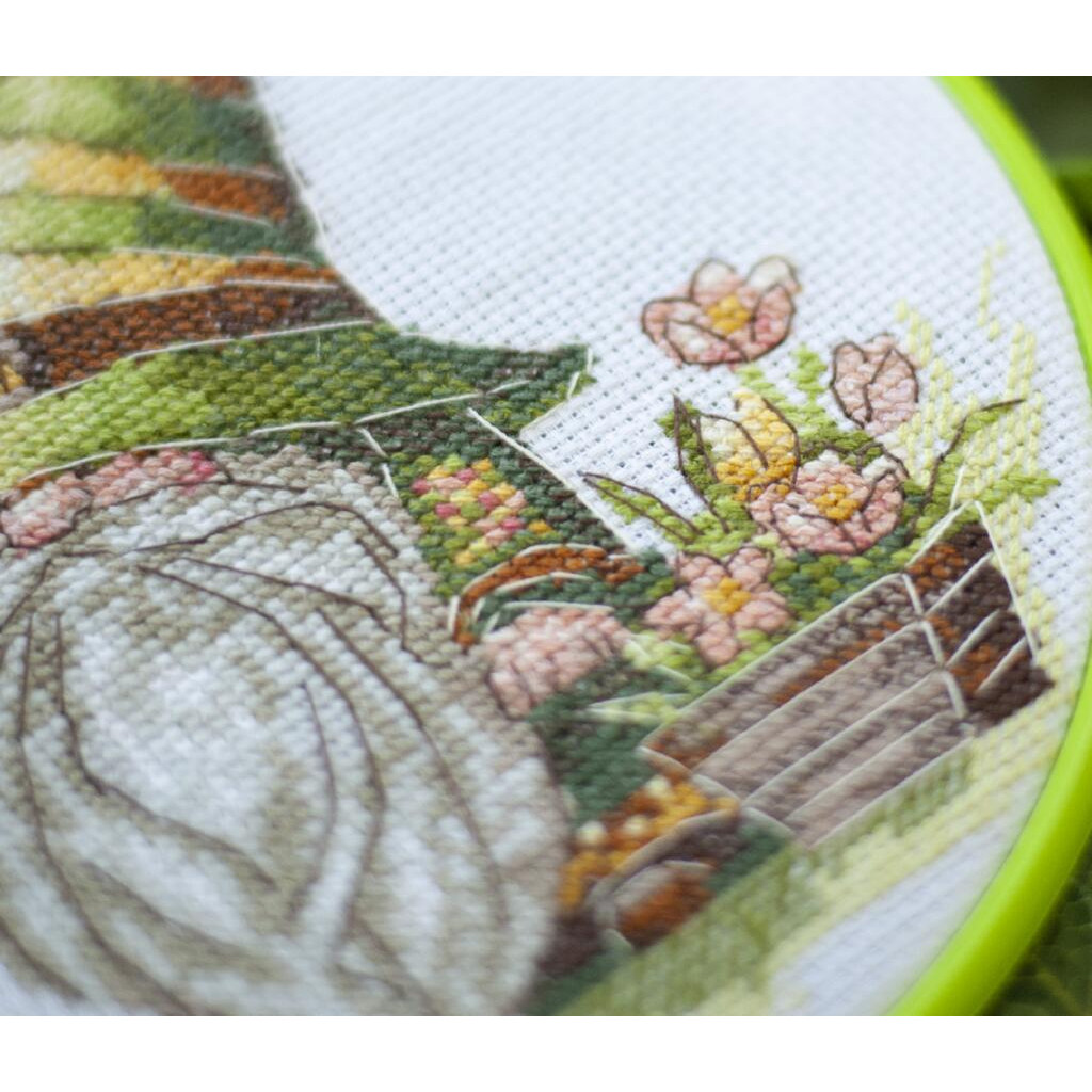 Набор для вышивания крестиком "Цветок", AHM-088 1