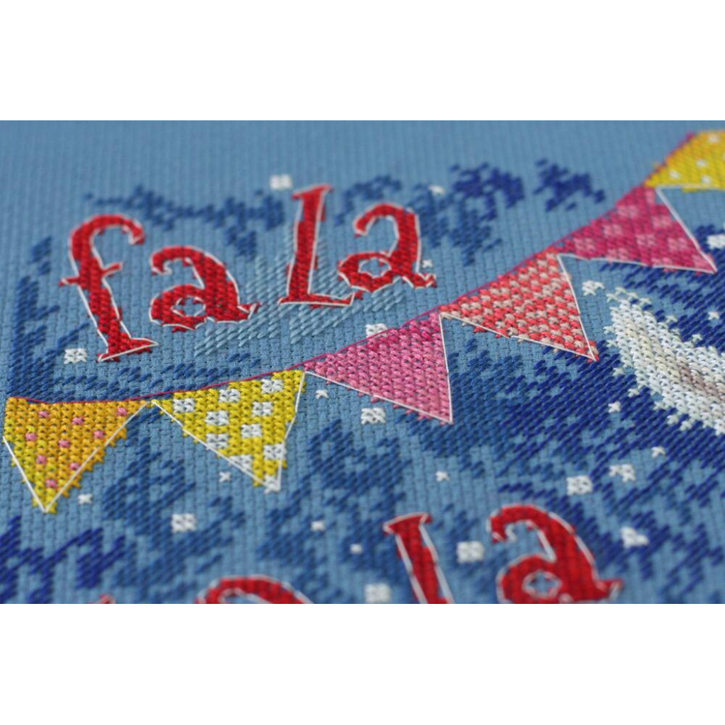 Набор для вышивания крестиком "Ла-ла-Лама", AH-150 1