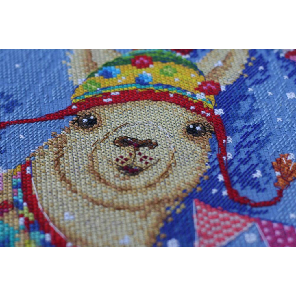 Набор для вышивания крестиком "Ла-ла-Лама", AH-150 3