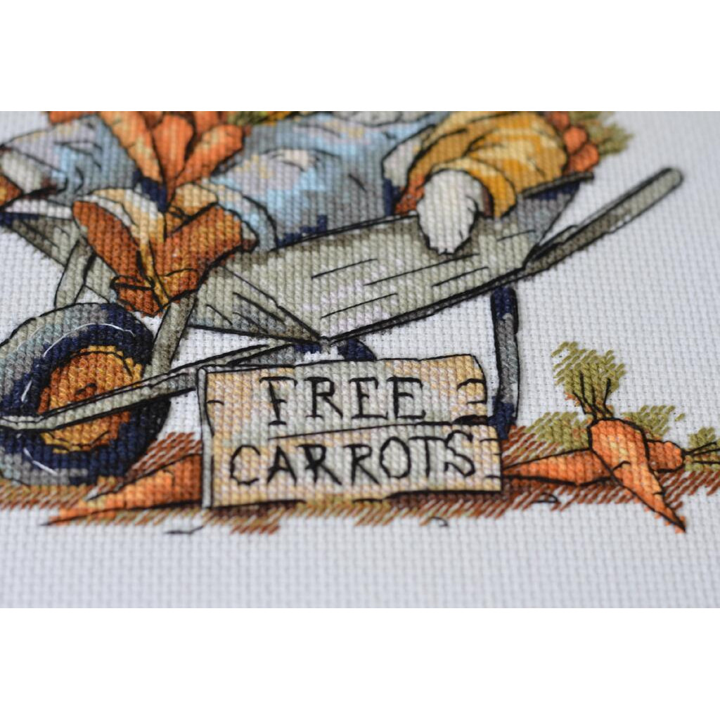 Набор для вышивания крестиком "Морковь даром", AH-288 1