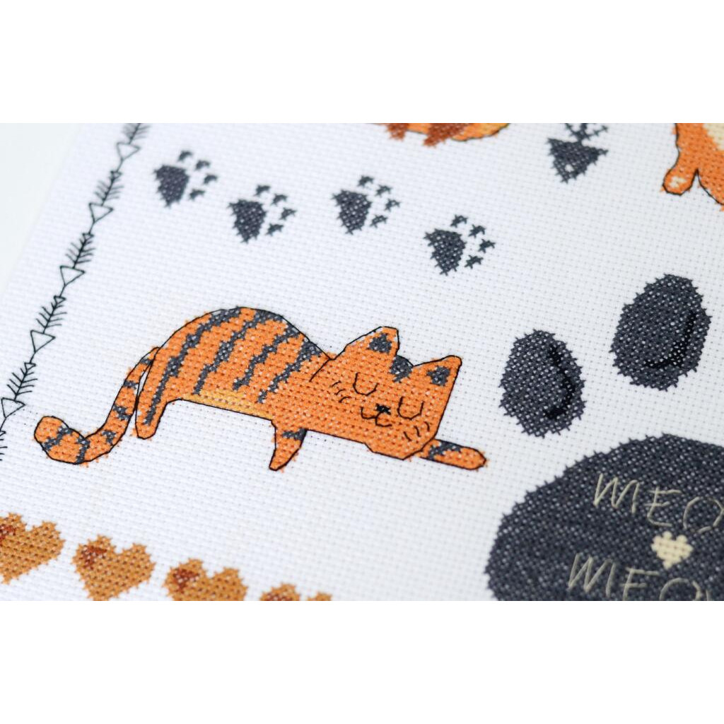 Набор для вышивания крестом "Мяу-Мяу", AH-281 1