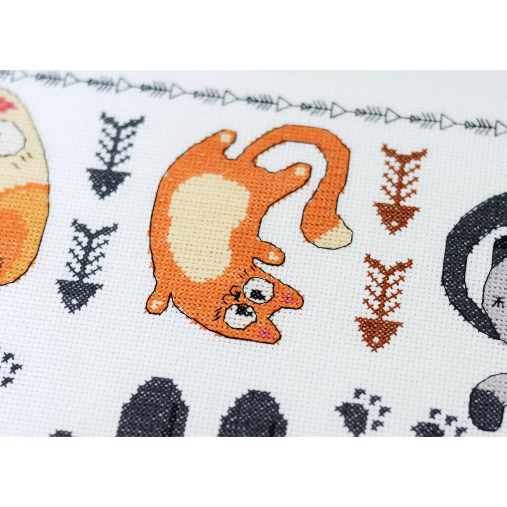 Набор для вышивания крестом "Мяу-Мяу", AH-281 2