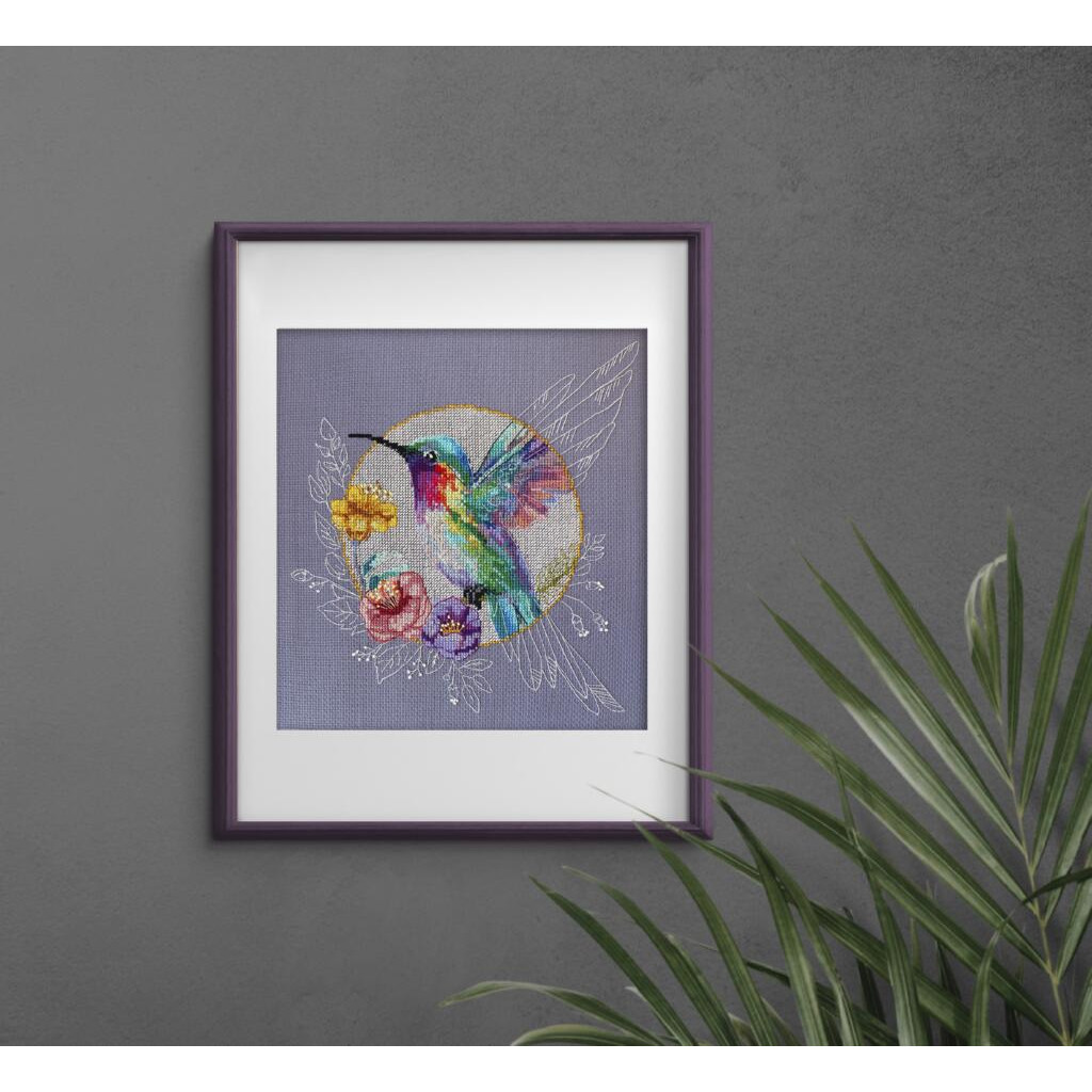 Набор для вышивания крестиком "Райская птичка", AH-203 6