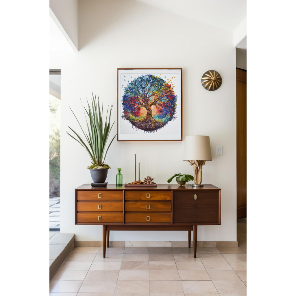 Набор для вышивания крестиком "Центр Вселенной", AH-211 6