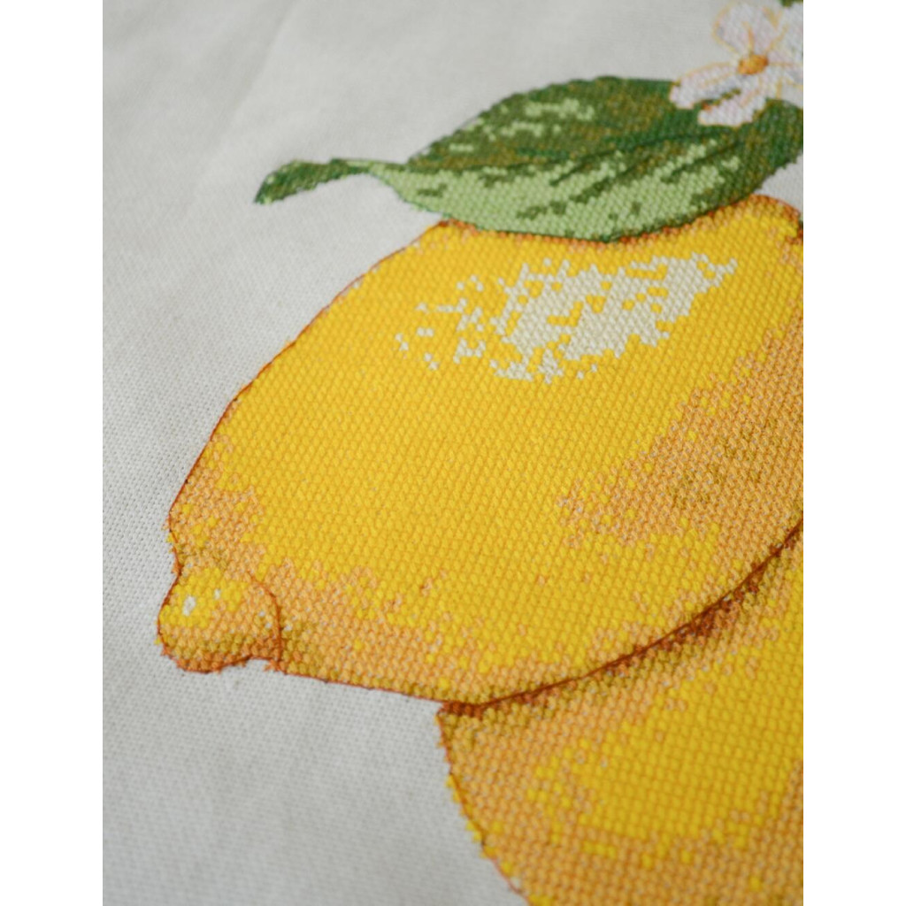 Набор для вышивания крестиком шопера "Желтое вдохновение", AHB-002 2