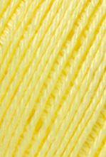 Пряжа 1730 Світло-жовтий (100% бавовна ,70 г, 178 м, 6 мот. в уп), ТМ "Amigurumi Slim" 1
