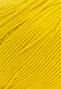 Пряжа 1798 Жовтий (55% акрил, 45% бавовна, 65 гр. 150 м. 6 мот. в уп), ТМ "Amigurumi Soft" 1
