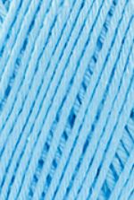 Пряжа 2012 Блакитний (100% бавовна ,70 г, 178 м, 6 мот. в уп), ТМ "Amigurumi Slim" 1