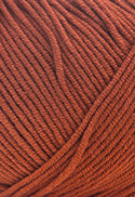 Пряжа 7529 Коричневий (55% акрил, 45% бавовна, 65 гр. 150 м. 6 мот. в уп), ТМ "Amigurumi Soft" 1
