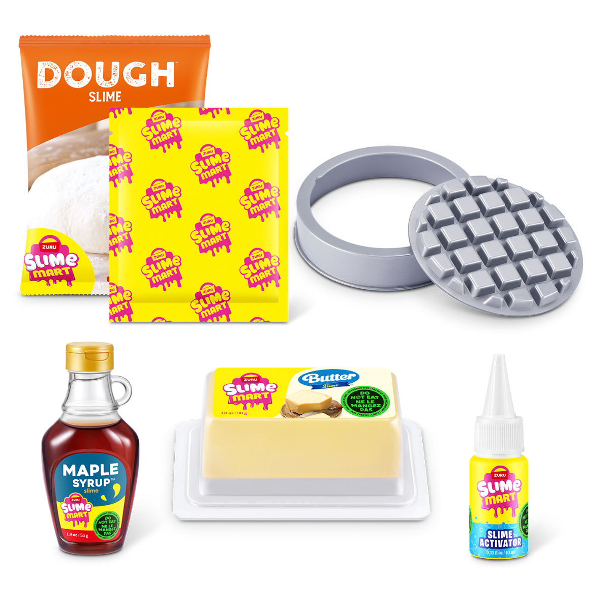 Игровой набор со слаймами SLIME MART серии "Shopping Bag" – БЕЛЬГИЙСКИЕ ВАФЛИ, 15901D 3