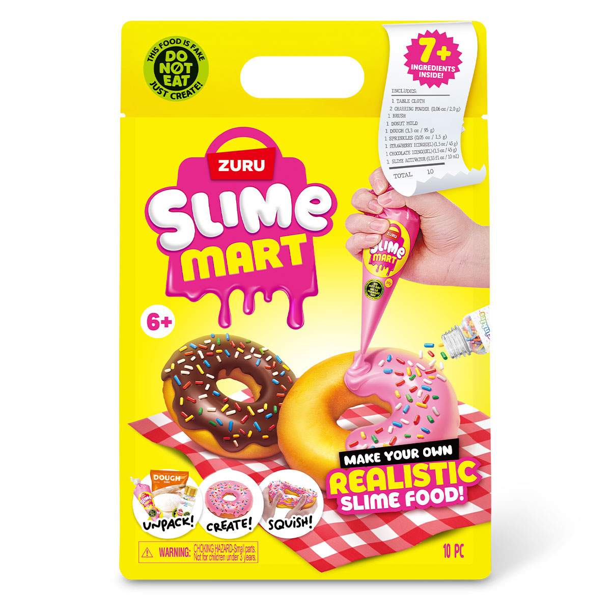 Игровой набор со слаймами SLIME MART серии "Shopping Bag" – ПОНЧИК, 15901B