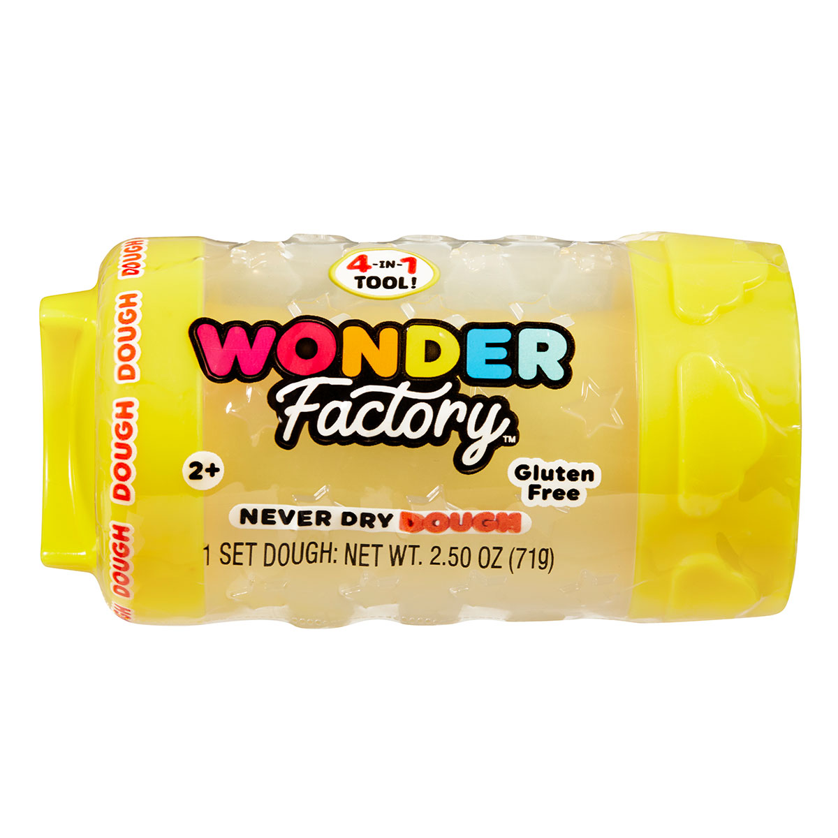 Не засыхающая масса для лепки WONDER FACTORY – МИР ЦВЕТА И ФОРМЫ (в ассорт., в дисп.), 595120