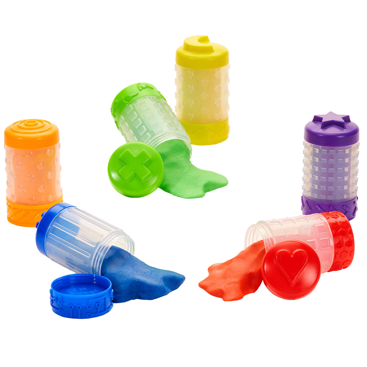 Не засыхающая масса для лепки WONDER FACTORY – МИР ЦВЕТА И ФОРМЫ (в ассорт., в дисп.), 595120 2