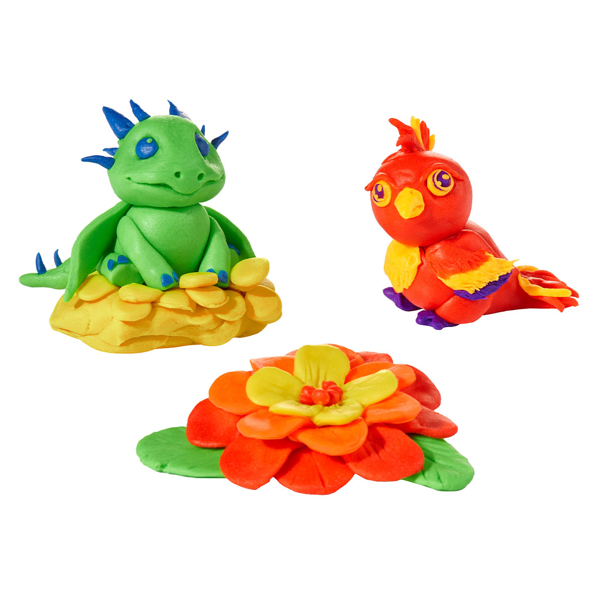 Не засыхающая масса для лепки WONDER FACTORY – МИР ЦВЕТА И ФОРМЫ (в ассорт., в дисп.), 595120 7